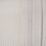 Let You Go Natural by Carole Designer Fabric Sheer Luxury 91% Polyester, 9% Cotton-Weighted Hem TURKEY 1" V 120" - Swanky Fabrics -