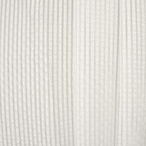 Like Me White by Carole Designer Fabric Sheer Luxury 78% Viscose, 22% Polyester INDIA 1" V, 1" H 117" - Swanky Fabrics -