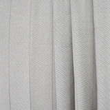 Near Miss Smoke by Carole Designer Fabric Sheer Luxury 100% Polyester TURKEY 6 3/4" V, 2 1/4" H 118" - Swanky Fabrics -