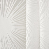 So Surprised White by Carole Designer Fabric Sheer Luxury 53% Viscose, 47% Polyester FRANCE 18" V, 17 7/8" H 118" - Swanky Fabrics -