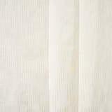 Stand Here Cream by Carole Designer Fabric Sheer Luxury 100% Polyester TURKEY 11 3/8" V, 7 7/8" H 118" - Swanky Fabrics -