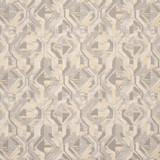 Have At It Silver by Carole Designer Fabric State Of The Art 90% Polyester, 10% Viscose INDIA 14" V, 18" H 54" - Swanky Fabrics -