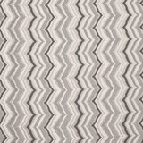 Midnight Surf Silver by Carole Designer Fabric State Of The Art 100% Polyester INDIA 4 3/4" V, 5" H 54" - Swanky Fabrics -