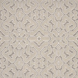 Treasure Box Khaki by Carole Designer Fabric State Of The Art 58% Polyester, 27% Viscose, 15% Cotton INDIA 16 3/8" V, 12 3/4" H 51.5" - Swanky Fabrics -