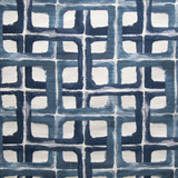Davoli Indigo  by Kasmir Designer Fabric 1477 100% Polyester  CHINA  </p><p>Repeat: Horizontal: 14 7/8 inches and Vertical: 13 7/8 inches 59  - Swanky Fabrics -