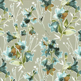 Desio Grey  by Kasmir Designer Fabric 1477 100% Cotton  INDIA  </p><p>Repeat: Horizontal: 27 2/8 inches and Vertical: 25 inches 55  - Swanky Fabrics -