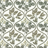 Franca Platinum  by Kasmir Designer Fabric 1476 100% Cotton  SPAIN  </p><p>Repeat: Horizontal: 9 inches and Vertical: 9 inches 54  - Swanky Fabrics -