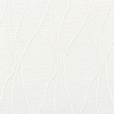 Delos 552 Icicle by Maxwell Designer Fabric SHEER PATHS 100% POLYESTER TURKEY  V-17.75" H-4.25" 118" EMB. WIDTH 110"  - Swanky Fabrics -