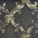 Dazzle Damask Black Gold by Europatex Designer Fabric Dazzle 100% Polyester 118.00 inches - Swanky Fabrics - Dazzle Damask Black Gold by Europatex Designer Fabric Dazzle 100% Polyester 118.00 inches - Swanky Fabrics -