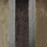 Lara's Velvet Stripe Mink by Europatex Designer Fabric Lara's Velvet 57% Polyester, 43% Viscose 1" H 55.00 inches - Swanky Fabrics -