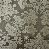 Renaissance B Black & White by Europatex Designer Fabric Renaissance 100% Polyester 15.19" H, 15.33" V 57.00 inches - Swanky Fabrics -
