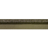 0879 Antique by Europatex Designer Fabric Metallic 100% Polyester 0.50 inches - Swanky Fabrics -