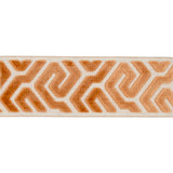 Agos Terracotta by Europatex Designer Fabric Agos 100% Polyester 3.50 inches - Swanky Fabrics -