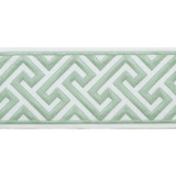 Capri Spearmint by Europatex Designer Fabric Capri 51% Fibranne, 49% Polyester 3.50 inches - Swanky Fabrics -