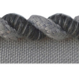 Eccentric Dark Night by Europatex Designer Fabric Yarn Palette 50% Viscose, 50% Cotton 0.75 inches - Swanky Fabrics -