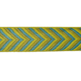 Flounder Lime by Europatex Designer Fabric Sirenia 50% Viscose, 50% Cotton 2.50 inches - Swanky Fabrics -