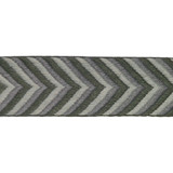 Flounder Slate by Europatex Designer Fabric Sirenia 50% Viscose, 50% Cotton 2.50 inches - Swanky Fabrics -