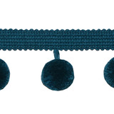 Garden Peacock by Europatex Designer Fabric Veranda 100% Acrylic 1.50 - Swanky Fabrics -