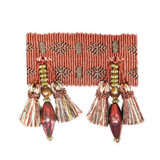 Le Havre Nutmeg by Europatex Designer Fabric Elegant Dream 80% Rayon, 20% Acrylic 4.00 inches - Swanky Fabrics -