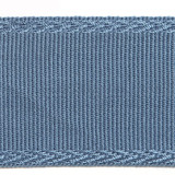 Majestic Blue Spa by Europatex Designer Fabric Dainty & Majestic 100% Polyester 2.38 inches - Swanky Fabrics -