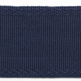 Majestic Navy by Europatex Designer Fabric Dainty & Majestic 100% Polyester 2.38 inches - Swanky Fabrics -