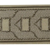 Pantheon Sand by Europatex Designer Fabric Tapes Decor 100% Polyester 2.00 inches - Swanky Fabrics -