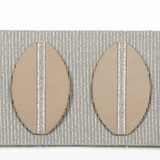 Paros Lemongrass by Europatex Designer Fabric Kos & Paros 55% Faux Leather, 23% Rayon, 21% Fibranne, 1% Polyester 3.00 inches - Swanky Fabrics -