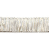 Pergola Brushed Fringe Gray by Europatex Designer Fabric Pergola 100% Solution Dyed Acrylic 1.50 inches - Swanky Fabrics -