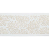 Pergola Coral Tape Nougat by Europatex Designer Fabric Pergola 100% Solution Dyed Acrylic 3.25 inches - Swanky Fabrics -