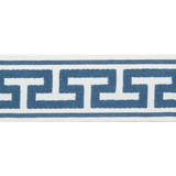 Pergola Embroidered Tape Field by Europatex Designer Fabric Pergola 100% Solution Dyed Acrylic 2.75 inches - Swanky Fabrics -