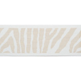 Pergola Zebra Tape Nougat by Europatex Designer Fabric Pergola 100% Solution Dyed Acrylic 3.25 inches - Swanky Fabrics -