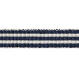 Rebellious Navy by Europatex Designer Fabric Yarn Palette 50% Viscose, 50% Cotton 1.25 inches - Swanky Fabrics -