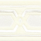 Roman Key Ivory by Europatex Designer Fabric Roman Key 100 % Polyester 2.00" 2.00 inches - Swanky Fabrics -