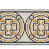 Sion Royal by Europatex Designer Fabric Tapes Galore 100% Polyester 3.625" 3.55 inches - Swanky Fabrics -
