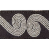 Togo Coffee by Europatex Designer Fabric Tribal Delicates 60% Polyester, 20% Jute, 20% Polyester 2.00 inches - Swanky Fabrics -