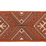 Vaduz Rustic by Europatex Designer Fabric Tapes Galore 100% Polyester 6.25" 3.50 inches - Swanky Fabrics -