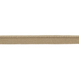 Versailles 1/8" Piping Woven Lip Cord Sand by Europatex Designer Fabric Versailles 64% Rayon, 36% Cotton 0.13 inches - Swanky Fabrics -