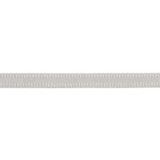 Versailles 9/16" Raised Edge Gimp Platinum by Europatex Designer Fabric Versailles 100% Rayon 0.56 inches - Swanky Fabrics -