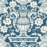 Galway Navy T14362 by Thibaut Wallpaper Thibaut Wallpaper Galway Navy T14362Wallpaper Canopy Wallpaper UNITED STATES </p><p>Repeat: V: 36 27 - Fabric Carolina -