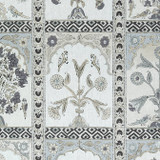 Indian Panel Black and White F910630 by Thibaut Fabric Thibaut Fabric Indian Panel Black and White F910630Fabric Ceylon Fabric 100% Linen THAILAND </p><p>Repeat: V: 35 54 - Fabric Carolina -