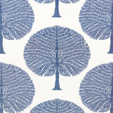 Mulberry Tree Navy F910603 by Thibaut Fabric Thibaut Fabric Mulberry Tree Navy F910603Fabric Ceylon Fabric 55% Linen, 45% Cotton INDIA </p><p>Repeat: V: 17.25 54 - Fabric Carolina -