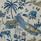 Tiger Reserve Navy T10230 by Thibaut Wallpaper Thibaut Wallpaper Tiger Reserve Navy T10230Wallpaper Colony Wallpaper UNITED STATES </p><p>Repeat: V: 25.25 27 - Fabric Carolina -