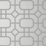 Portier Flock Grey on Silver T11001 by Thibaut Wallpaper Thibaut Wallpaper Portier Flock Grey on Silver T11001Wallpaper Geometric Resource 2 Flock on Non-Woven UNITED KINGDOM </p><p>Repeat: V: 24 20.5 - Fabric Carolina -