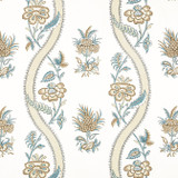 Ribbon Floral Beige and Spa Blue F936425 by Thibaut Fabric Thibaut Fabric Ribbon Floral Beige and Spa Blue F936425Fabric Indienne Fabric Book 100% Cotton UNITED STATES </p><p>Repeat: V: 24 53.5 - Fabric Carolina - Ribbon Floral Beige and Spa Blue F936425 by Thibaut Fabric Thibaut Fabric Ribbon Floral Beige and Spa Blue F936425Fabric Indienne Fabric Book 100% Cotton UNITED STATES </p><p>Repeat: V: 24 53.5 - Fabric Carolina -