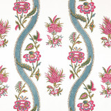 Ribbon Floral Raspberry and Teal F936426 by Thibaut Fabric Thibaut Fabric Ribbon Floral Raspberry and Teal F936426Fabric Indienne Fabric Book 100% Cotton UNITED STATES </p><p>Repeat: V: 24 53.5 - Fabric Carolina - Ribbon Floral Raspberry and Teal F936426 by Thibaut Fabric Thibaut Fabric Ribbon Floral Raspberry and Teal F936426Fabric Indienne Fabric Book 100% Cotton UNITED STATES </p><p>Repeat: V: 24 53.5 - Fabric Carolina -