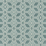 Jardin Maze Velvet Aqua AW72983 by Anna French Fabric Anna French Fabric Jardin Maze Velvet Aqua AW72983Fabric Manor 79% Viscose, 21% Polyester BELGIUM </p><p>Repeat: V: 4.5 54 - Fabric Carolina -