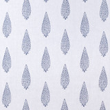 Manor Embroidery Navy on White AW73005 by Anna French Fabric Anna French Fabric Manor Embroidery Navy on White AW73005Fabric Meridian 100% Lin Ground, 100% Vis Emb INDIA </p><p>Repeat: V: 15 50 - Fabric Carolina -