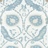 Lewis Spa Blue F913215 by Thibaut Fabric Thibaut Fabric Lewis Spa Blue F913215Fabric Mesa Fabric Book 60% Linen, 30% Cot, 10% Nylon THAILAND </p><p>Repeat: V: - 54 - Fabric Carolina -