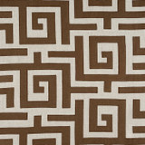 Tulum Applique Brown on Natural W713226 by Thibaut Fabric Thibaut Fabric Tulum Applique Brown on Natural W713226Fabric Mesa Fabric Book 61% Linen, 38% Wool, 1% Viscose INDIA </p><p>Repeat: V: - 52 - Fabric Carolina -
