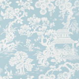 Japanese Garden Spa Blue T13303 by Thibaut Wallpaper Thibaut Wallpaper Japanese Garden Spa Blue T13303Wallpaper Pavilion Non-Woven Vinyl Wallpaper UNITED STATES </p><p>Repeat: V: 27 27 - Fabric Carolina -